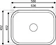 Aseel AS350 Flat Edge Stainless Steel Kitchen Sink, 59 × 46 cm, 1 mm Thickness, with Dish Drainer and 3 inch Waste Set, Turkish Made - Image 5