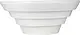 Mica Vit Valentino Round Countertop Basin, 48 cm, with Mixer Hole and Overflow - Image 2
