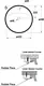 حوض اسفل سطح افقى سيركل مفردات Ideal Standard ستاندرد White - Image 2