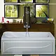 Barcelona Bathtub 170 × 70 cm, Front Panel + Left Side Panel, Left Drain, White - Image 4