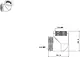Plaza Nickel Elbow 1/2 inch (B.F 002), Chrome - Image 2