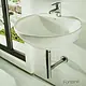 Fontana Countertop or Wall-Mounted Basin, 60 × 48 cm, White - Image 1