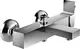 Sphinx Abdo Hanafia Aqua AQ-1 Egyptian Brass Bath Mixer, Chrome