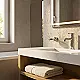 Toothbrush Holder Cup A2658C, Glossy Chrome, Clear Glass Cup - Image 4