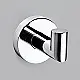 Mokbel GMJ-2654A Single Robe Hook, Polished Chrome, Stainless Steel - Image 2