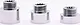 Nickel Extension Coupling Set 170g, Various Sizes (3 Pieces), Chrome - Image 1