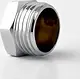 Plaza 1/2 inch Plug, Nickel Chrome - Image 1