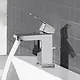 Grohe Eurocube Medium Basin Mixer with Ceramic Cartridge and Pop-up Waste 23445000, Chrome - Image 7
