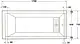 Milano Rectangular Jacuzzi 170 × 75 cm, 1 System 8-Jet Chrome, Front Panel Only, with Strainer and Pillow, White - Image 6