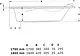 Jamaica Bathtub 170 × 80 cm, 1-System 8-Jet Jacuzzi with Pillow, Handle and Front Panel, White - Image 3