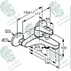 Kludi RAK Polaris 10002 Bath Mixer - Image 2