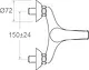 Ramon Soler Epsilon Plus 6405 S Bath Mixer, Chrome - Image 3