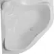 El Tib Victoria Jacuzzi Bathtub 130 × 130 cm, 1-System Massage with Panel, White - Image 3