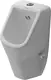 Duravit D-Code 82830 Top-Inlet Urinal with Bidet Spray and Drain, White - Image 1