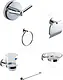 Kludi Project 6-Piece Accessories Set RAK21022 - Image 1