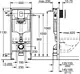 Grohe 38772001 Concealed Cistern with Full Frame, Square Flush Plate Chrome, including Fixing Set - Image 3