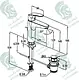 Kludi Pearl RAK17060 Tall Basin Mixer, Single Lever with Pop-up Waste, Chrome - Image 2