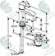 Kludi RAK Passion RAK13000 Single Lever Short Basin Mixer with Pop-up Waste, Chrome - Image 7