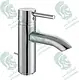 Kludi RAK Prime RAK12000 Short Single Lever Basin Mixer with Pop-up Waste, Chrome - Image 1