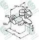 Kludi Prime Single Lever Bath Mixer RAK12004, Chrome - Image 2