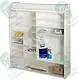 Plastic Sliding Mirror Cabinet, Code 092, Turkish, White - Image 5