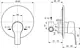 Stream 6706 Concealed Shower Mixer without Diverter - Image 2