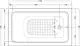 El Tib Vienna Bathtub 120 × 70 cm with Frame, 120 cm Front Panel and 70 cm Side Panel, Without Seat, Pergamon - Image 4