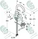 Kludi RAK Prime 12028 Tall Basin Mixer with Swivel Spout, Pop-up Waste & Overflow, Chrome - Image 2
