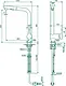 Ceralook BC178AA Pull-Out Kitchen Mixer with High Spout and 2-Function Spray - Image 3