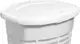 Primanova E44 Laundry Basket with Inner Fabric Lining, White - Image 2
