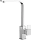 Sphinx Abdo Hanafia Aqua AQ-10 Pillar Kitchen Mixer, High Swivel Spout, Chrome - Image 1
