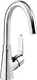 Kludi Peak Side Handle Basin Mixer with Pop-up Waste RAK18028, Chrome - Image 1