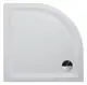 Duravit Hostin Corner Shower Tray 80 × 80 cm, White - Image 1