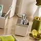 Primanova Turkish 5-Piece Bathroom Accessories Set, Beige Square with Silver Frame, Code SAS01 - Image 4