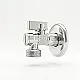 Genebre 309505 Washing Machine Tap with Filter, Glossy Chrome, ½ × ¾ with Trim, Spanish Made - Image 2