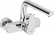 Genebre Clip Madrid 64192164566 Wall-Mounted Kitchen Mixer, Glossy Chrome, 29 cm, Spanish Imported - Image 2