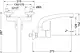 Spanish K8 Wall-Mounted Kitchen Mixer, Code 61192284566 - Image 2