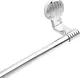 Plaza Marina Rectangular Towel Holder, 60 cm, Glossy Chrome - Image 2