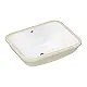 Hansgrohe Opentide Q Under-Counter Basin, White, 45 cm with Overflow Hole - Image 1