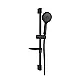 Global Standard Mira Plus Shower Rail, Black GS S 3456-1 EBP, 3-Spray with 170 cm Thermal Hose, Soap Dish and Fixing Set - Image 2