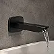 Lugano LG-CUB-160 B Concealed Bottom Outlet, Matte Black with 13.5 cm Plate - Image 1