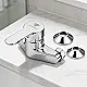 Diamond Red DR 04 Bidet Mixer, Glossy Chrome - Image 1