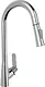 Kludi RAK 18072 Deck-Mounted Kitchen Mixer with Pull-Out Spray and Hose, Chrome - Image 1