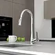 Kludi RAK 18072 Deck-Mounted Kitchen Mixer with Pull-Out Spray and Hose, Chrome - Image 3