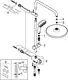 Grohe Tempesta 26675000 2 × 1 Shower Column with 25 cm Circular Shower Head - Image 9