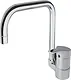 Ideal Standard Slimline B 0561 AA Pillar Kitchen Mixer, Glossy Chrome, Height 27 cm