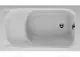 El Tib Bonn Bathtub with Seat 120 × 70 cm - Image 1