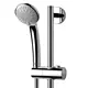 Ideal Standard Rain B9503AA Shower Rail with 3-Function Head and Soap Dish, Chrome - Image 3