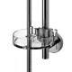 Ideal Standard Rain B9503AA Shower Rail with 3-Function Head and Soap Dish, Chrome - Image 4