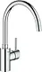 Grohe Concetto 32661003 Pillar Kitchen Mixer, High C-Spout, Swivel, Flexible Connectors, Chrome - Image 1